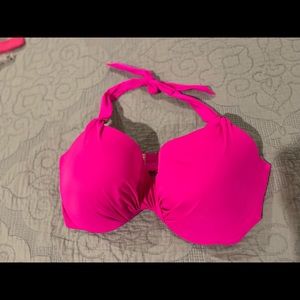 6 Victoria Secret bathing suit tops- 36DD and 38DD